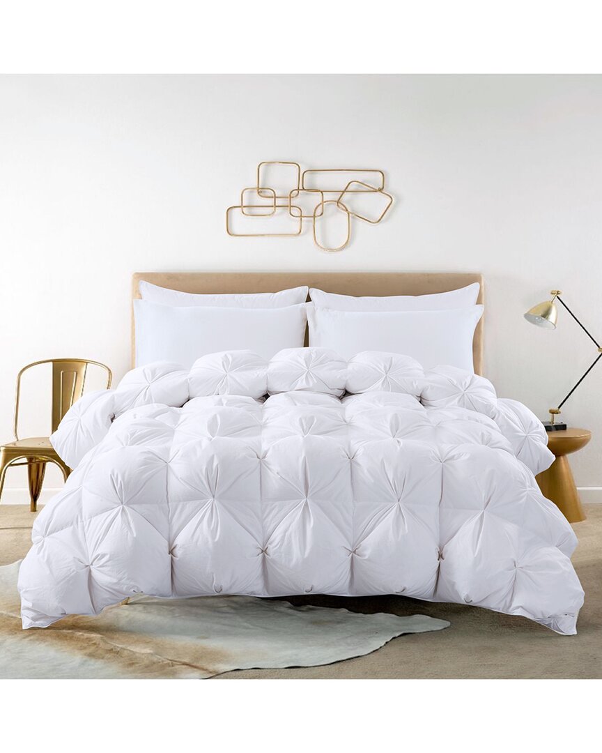 St. James Home Pintuck Stitch White Duck Down Comforter
