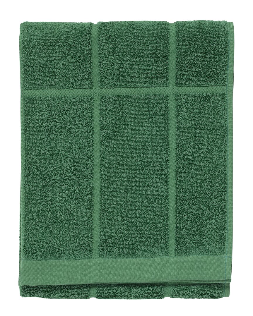 Marimekko Tiiliskivi Hand Towel In Green