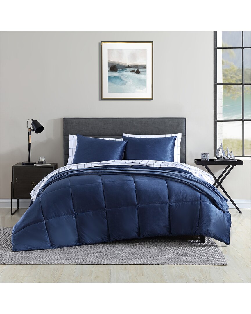 Nautica Bristol Soft Comforter Set In Blue