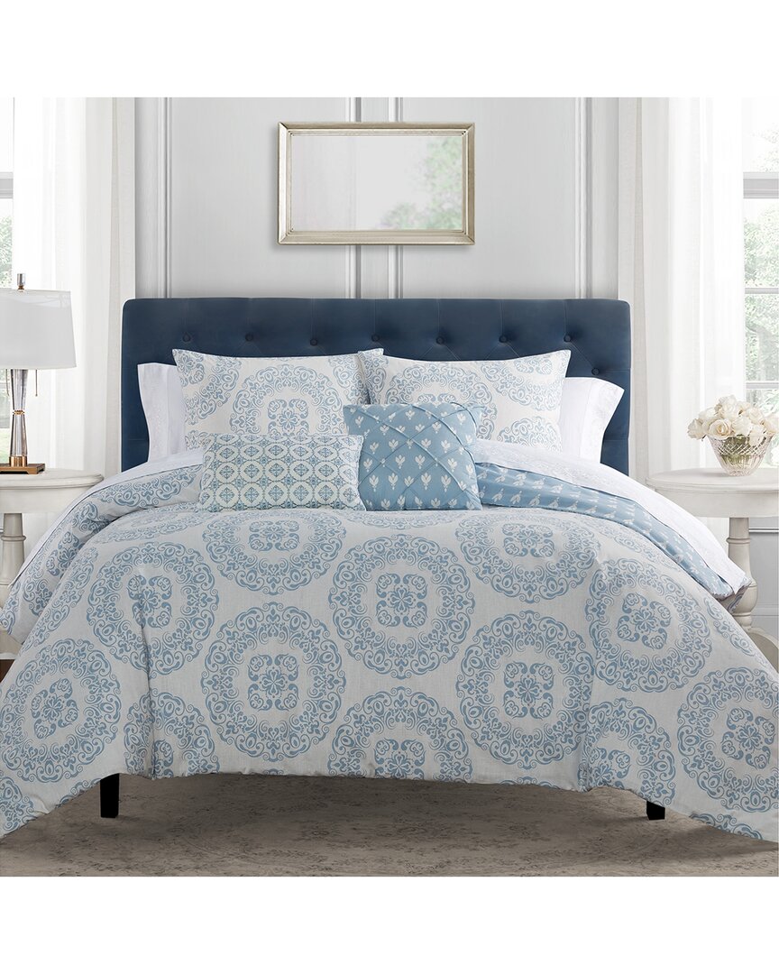 Waterford Cybil Comforter Set In Blue