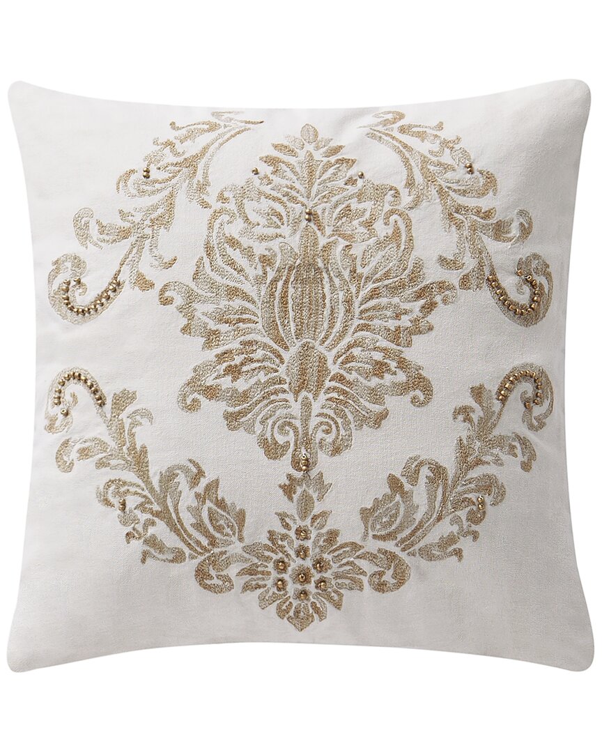Waterford Dnu Dupe  Annalise Decorative Pillow In Ivory