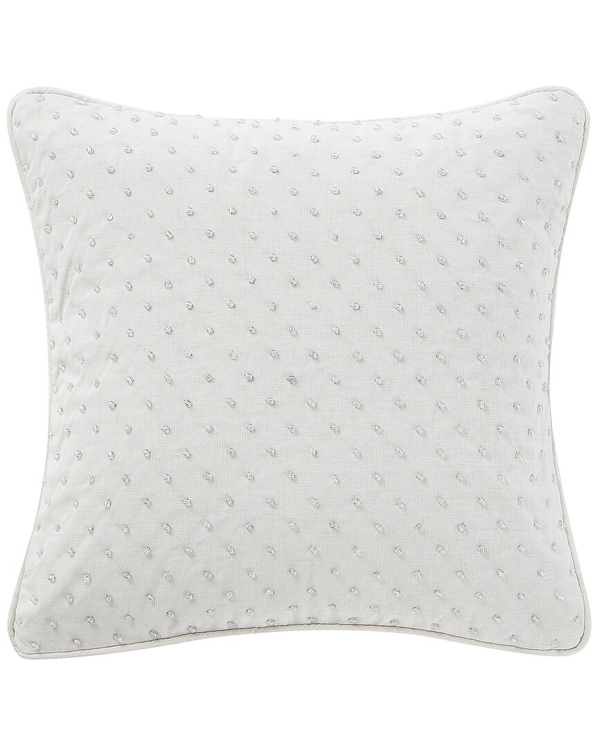 Waterford Dnu Dupe  Florence Decorative Pillow In Ivory