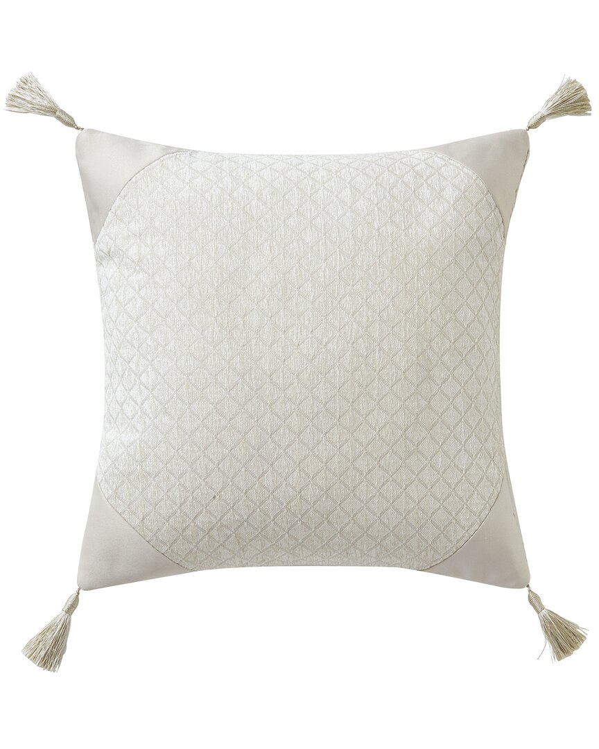 Waterford Sutherland Decorative Pillow In Ivory
