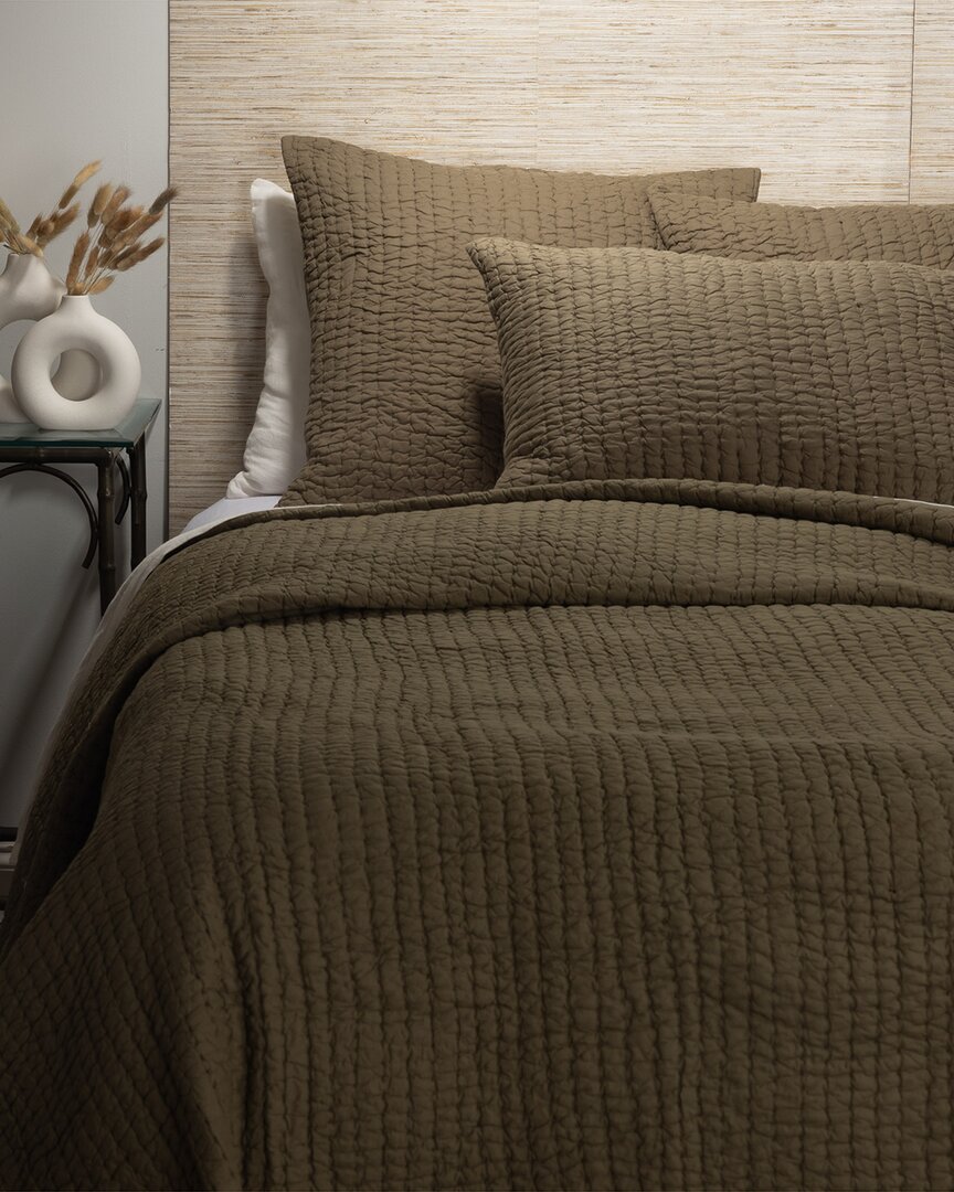 Amity Home Maegan Quilt In Brown