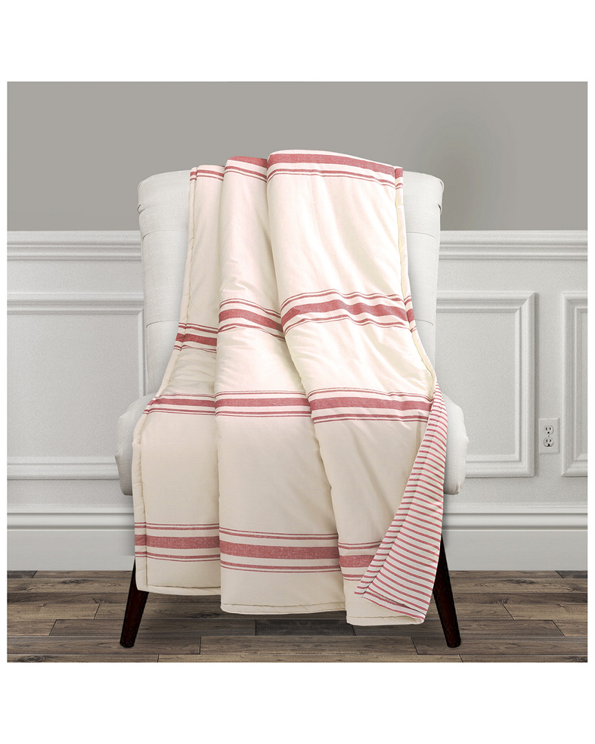 LUSH DECOR LUSH DECOR FASHIONS FARMHOUSE THROW BLANKET