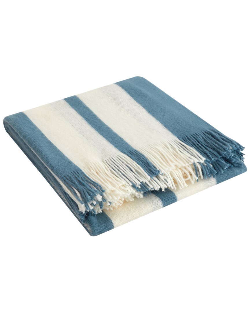 New York And Company Lasko Throw Blanket In Blue