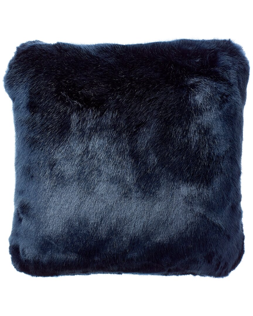 Donna Salyers Fabulous-furs Ch 18 Pillow Form In Blue