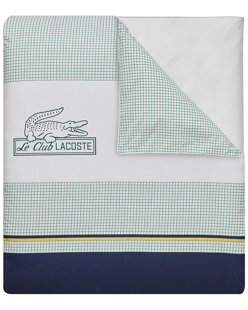 Lacoste Valleyfield Comforter Set In Green
