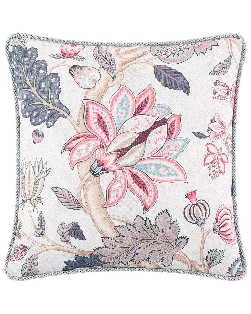 Rose Tree Talia Jacobean Print Decorative Pillow In Multi