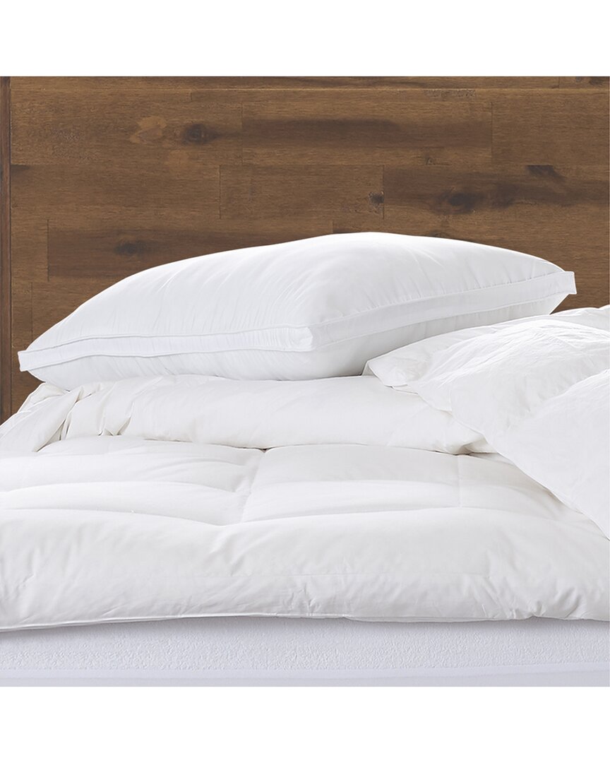 Ella Jayne Gussetted Firm Plush Down Alternative Side/back Sleeper Pillow In White
