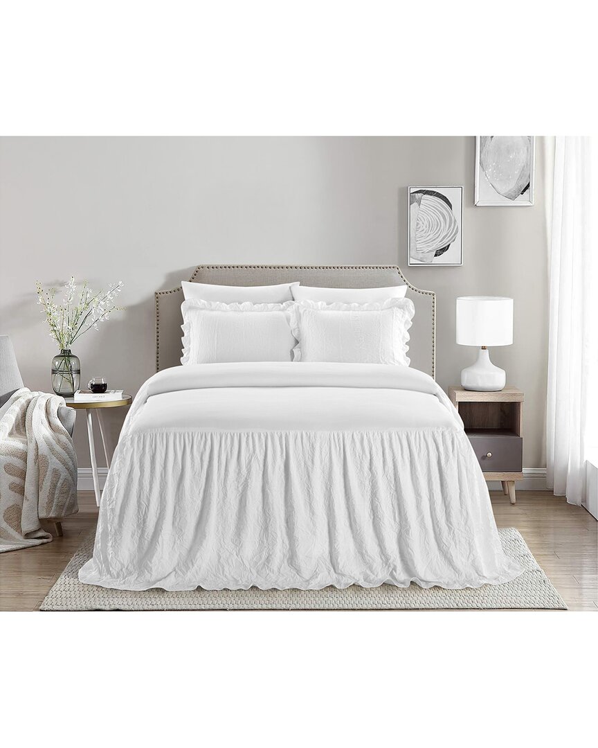 Chic Home Ashlyn Bed In A Bag Quilt Set In White