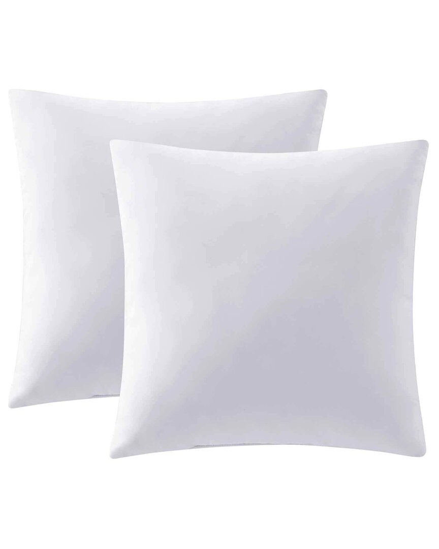 Unikome 2pk Down And Feather Bed Pillow Inserts In White