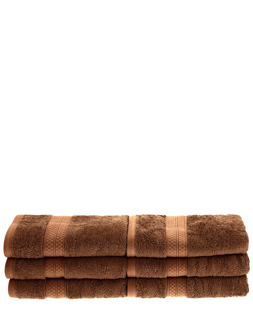 Superior Solid 6pc Hand Towel Set
