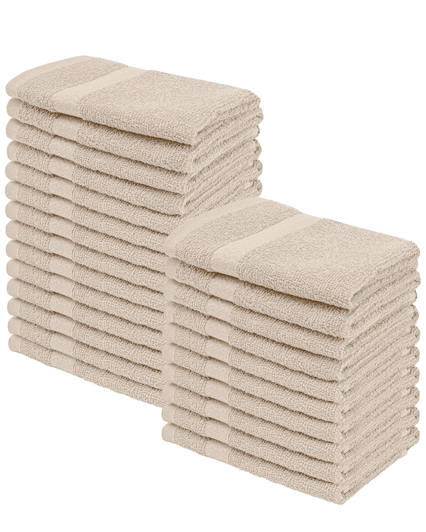 Superior Eco-friendly Absorbent 24pc Face Towel Set