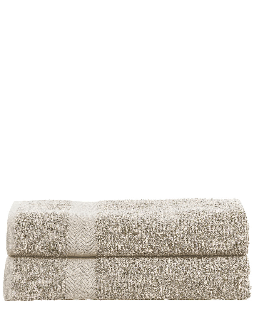 Superior 2pc Bath Cotton Sheet Set