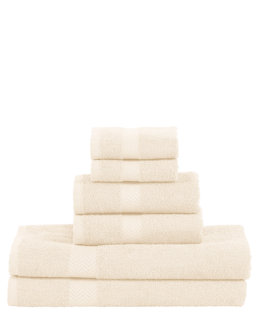 Superior Eco-friendly Absorbent 6pc Towel Set