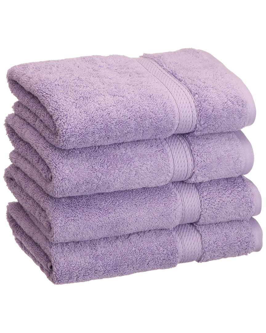 Superior Solid 4pc Absorbent Hand Towel Set