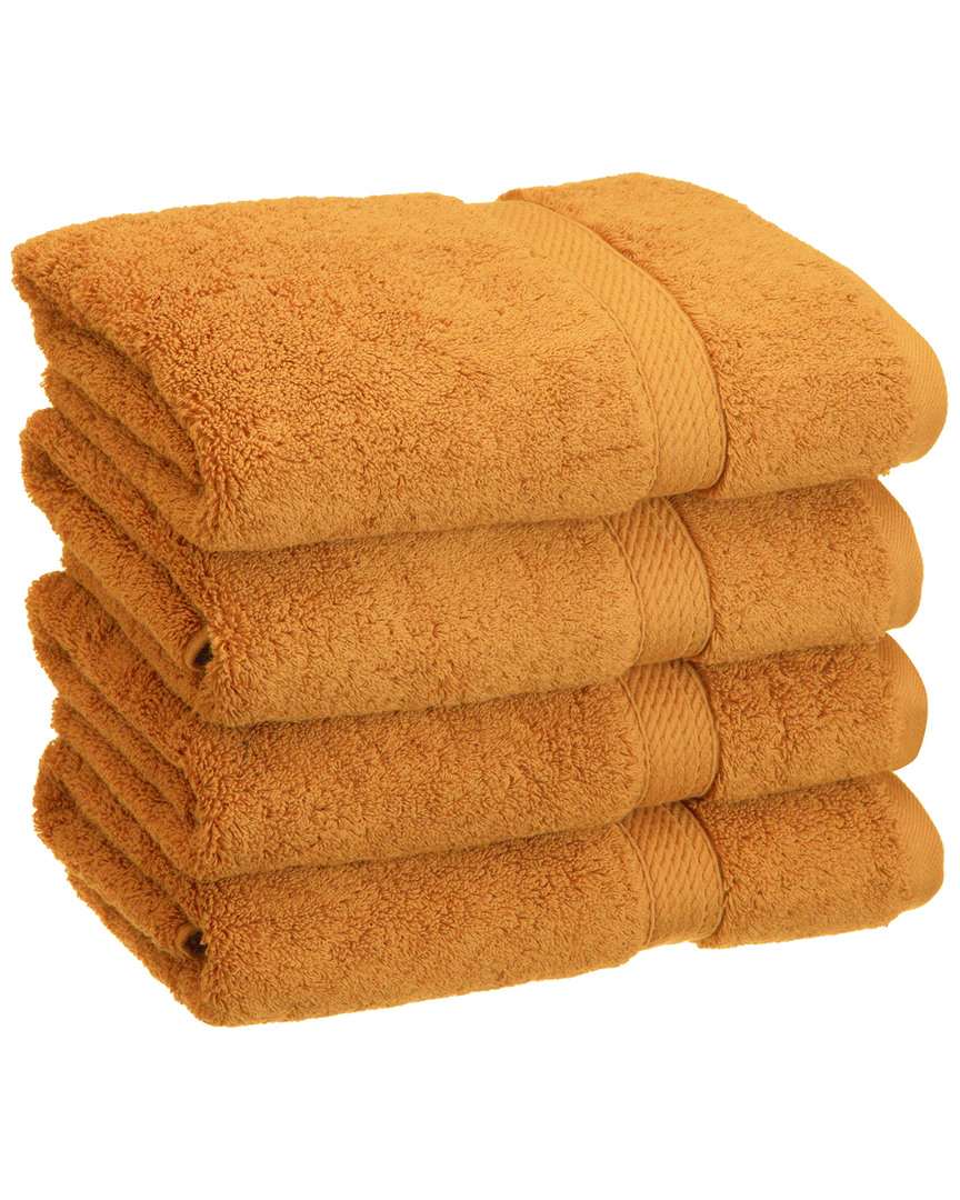 Superior Solid 4pc Absorbent Hand Towel Set