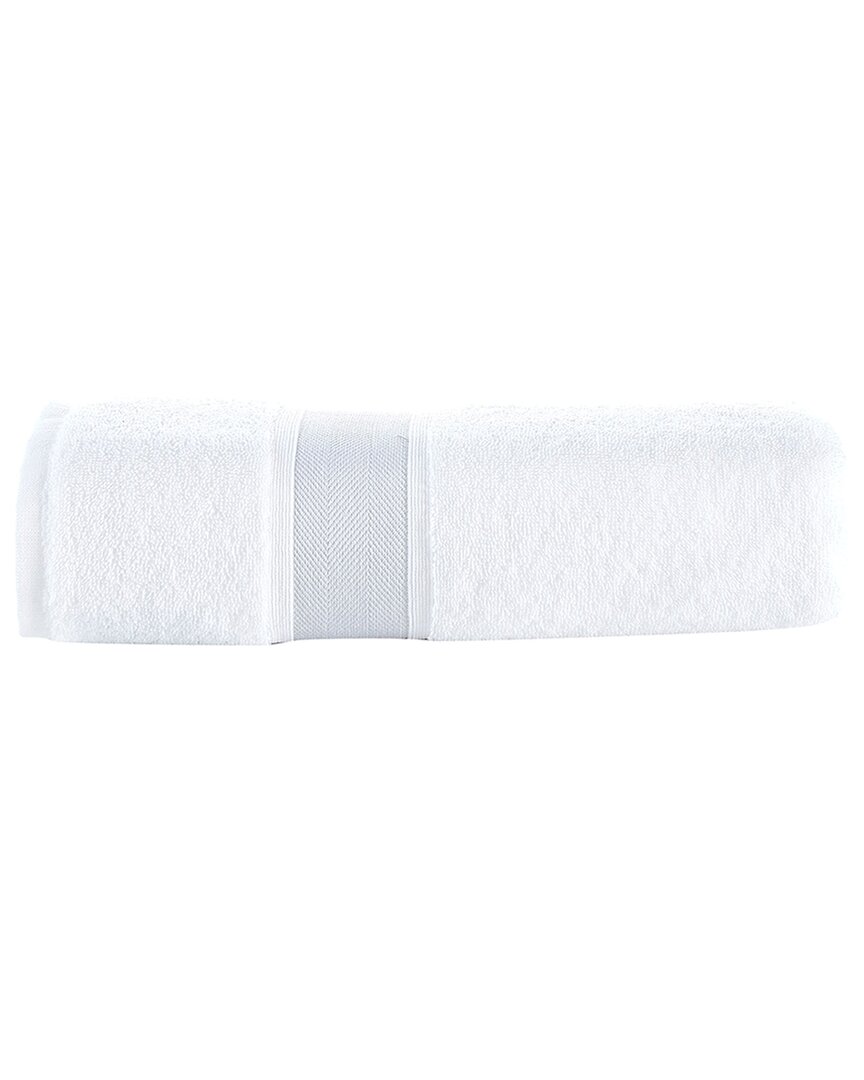 Brooks Brothers Ottoman Rolls Bath Towel In Silver