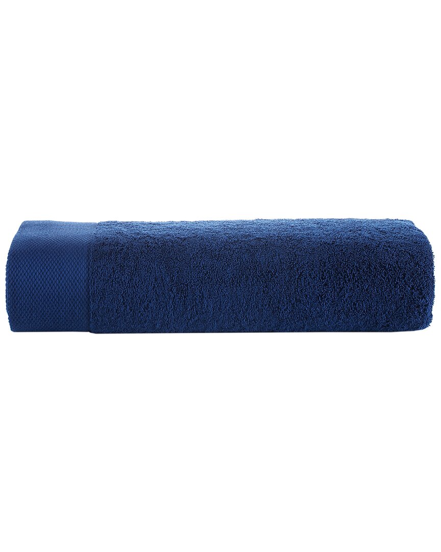 Brooks Brothers Solid Signature Bath Sheet In Navy