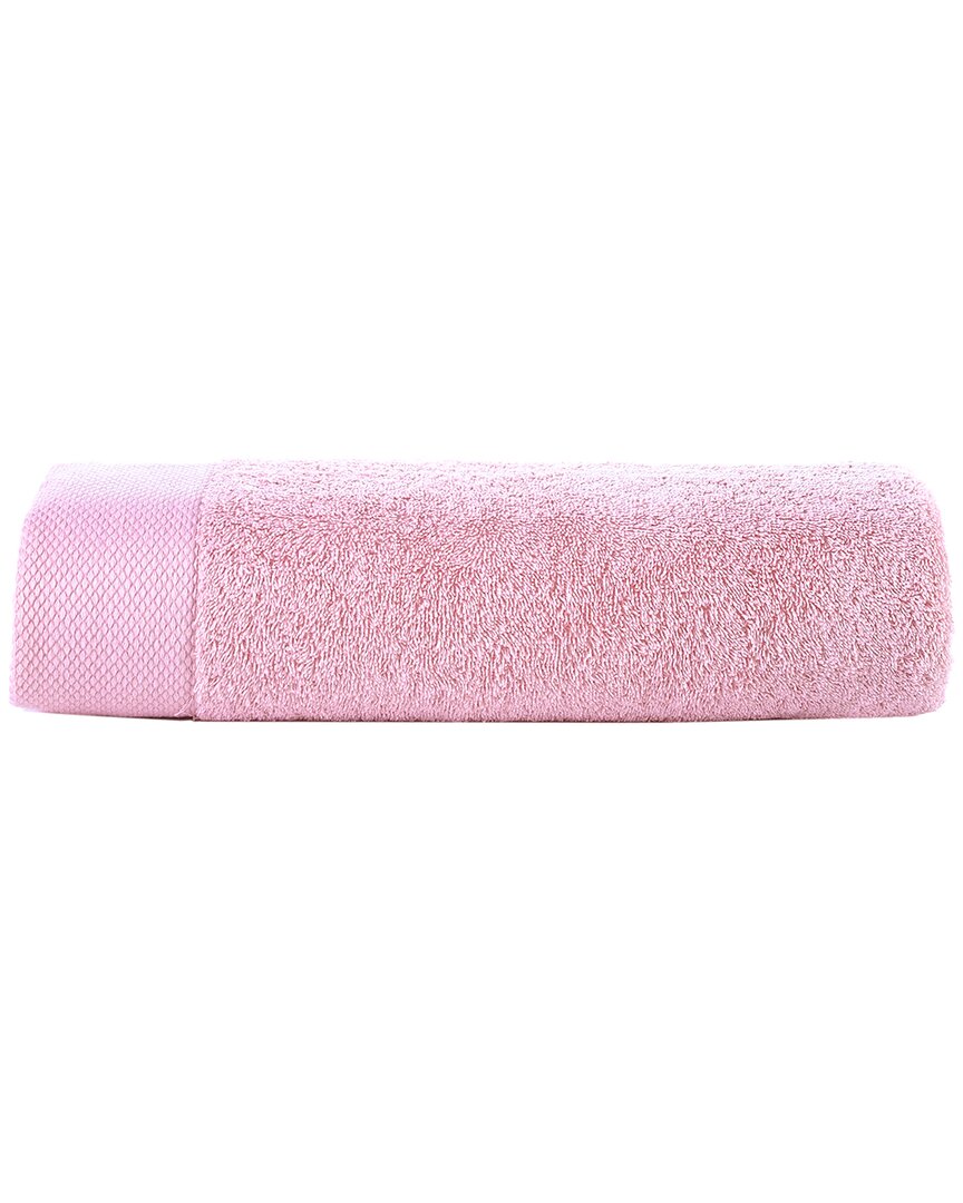 Brooks Brothers Solid Signature Bath Towel In Pink