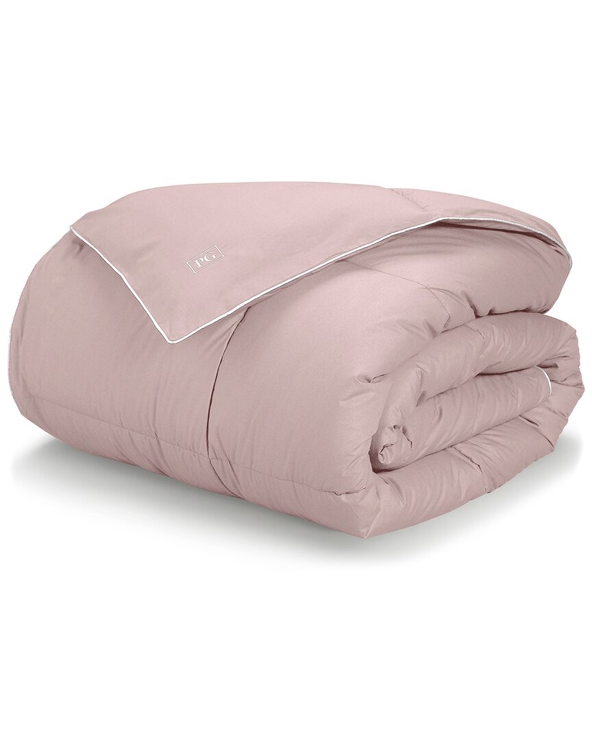 Shop Pillow Gal All Season Gel Fiber Down-alternative Comforter In Pink