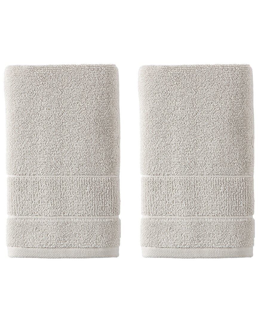 Tommy Bahama Island Retreat Cotton Terry 2pc Hand Towel Set In Beige