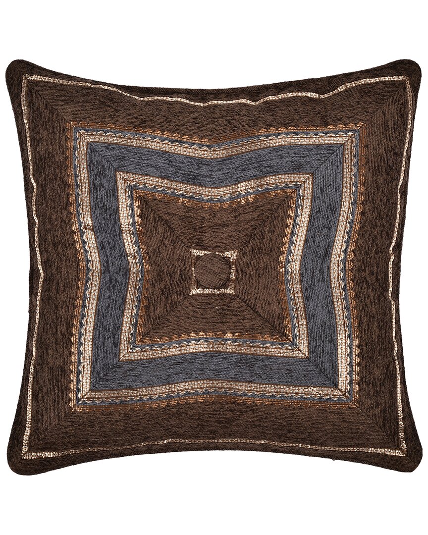 J Queen New York J. Queen New York Sofia Decorative Throw Pillow In Brown