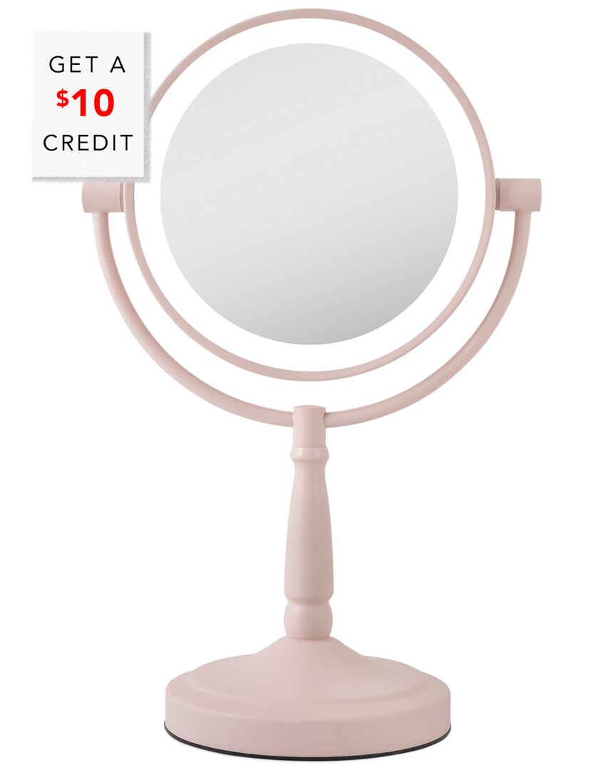 Zadro Cordless Dualsided Led Lighted Vanity Mirror With 10 Credit