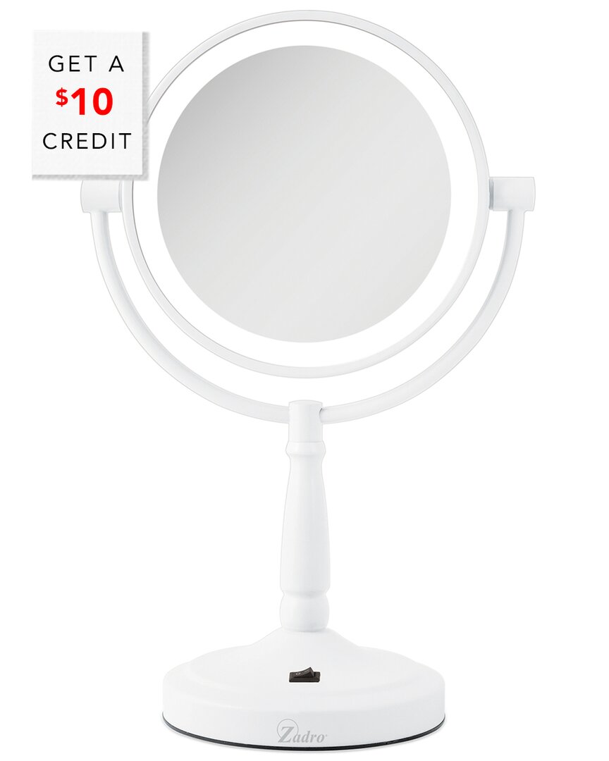 Zadro Cordless Dual-sided Led Lighted Vanity Mirror With $10 Credit