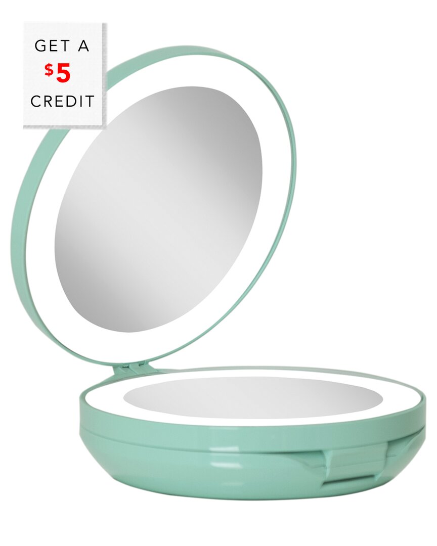 Zadro Surround Light Led Lighted Compact Travel Mirror With 5 Credit