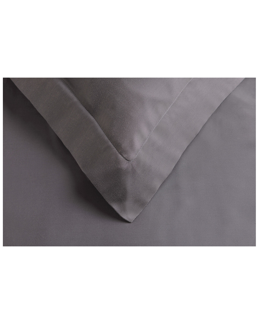 Superior 100% Modal From Beechwood 3-piece Duvet Cover In Gray