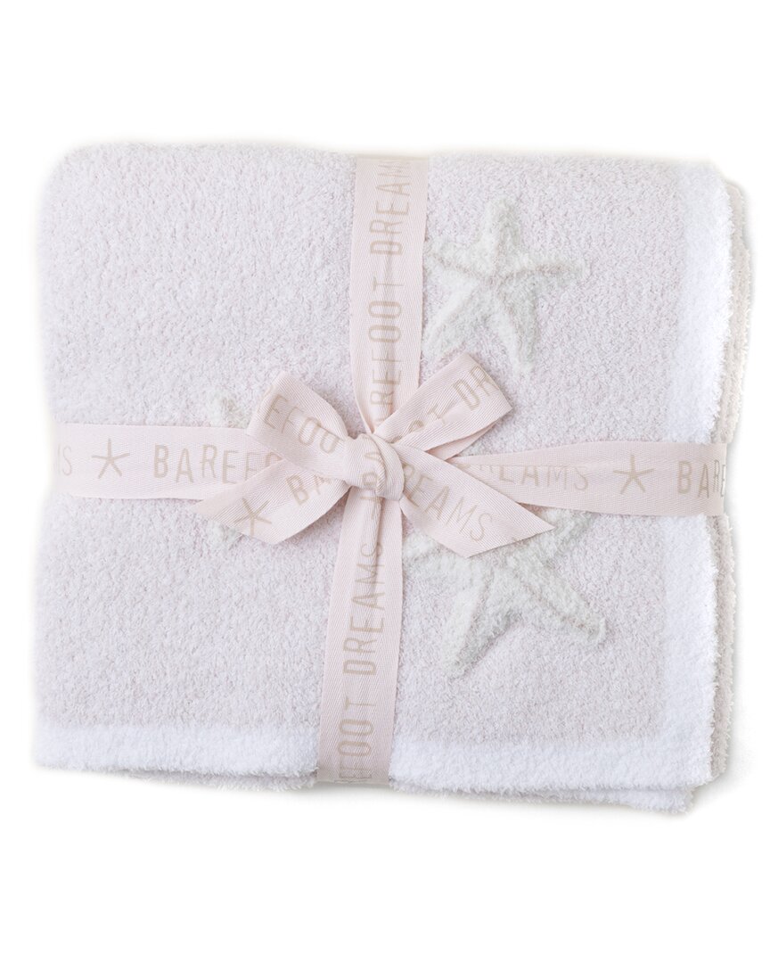 Barefoot Dreams Cozychic Ocean Blanket In White