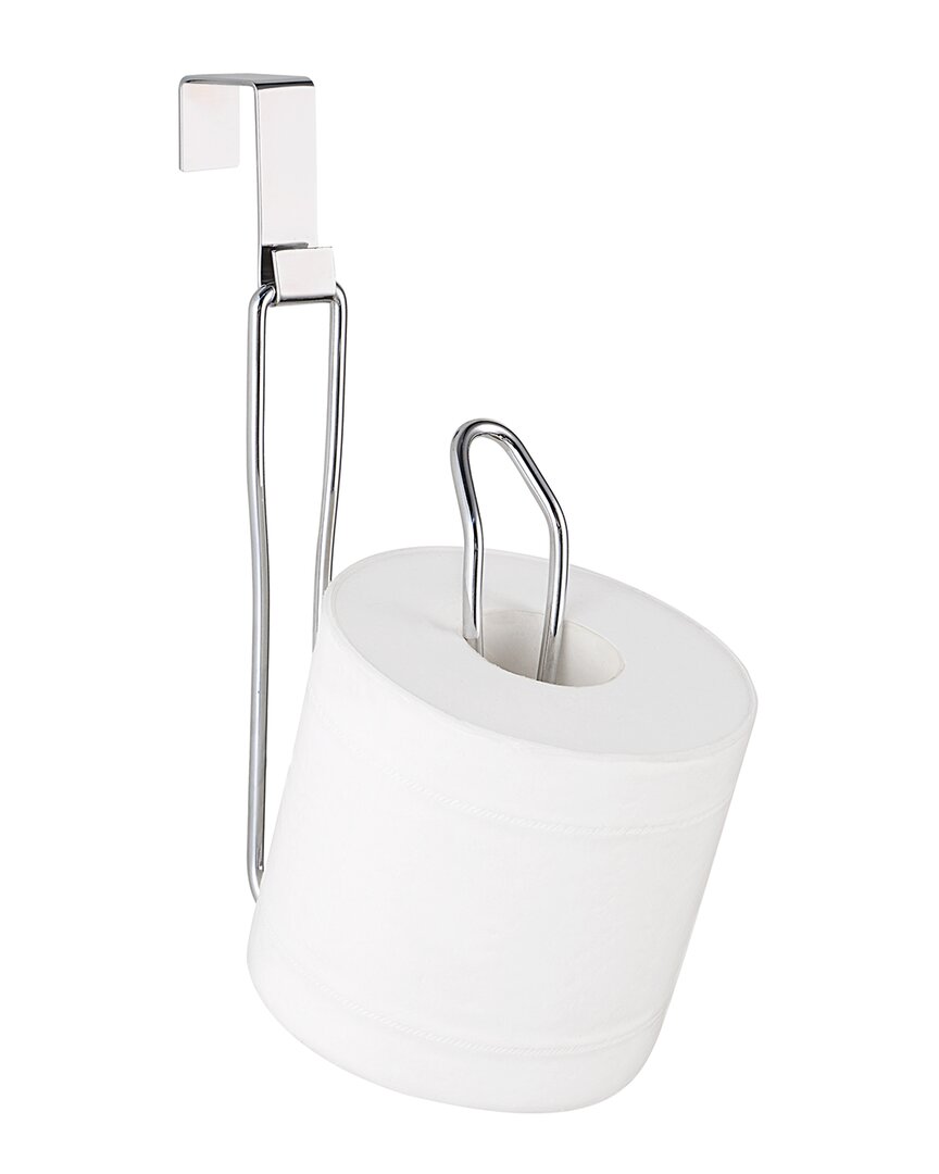 Sunnypoint Over The Tank Toilet Paper Holder In Silver