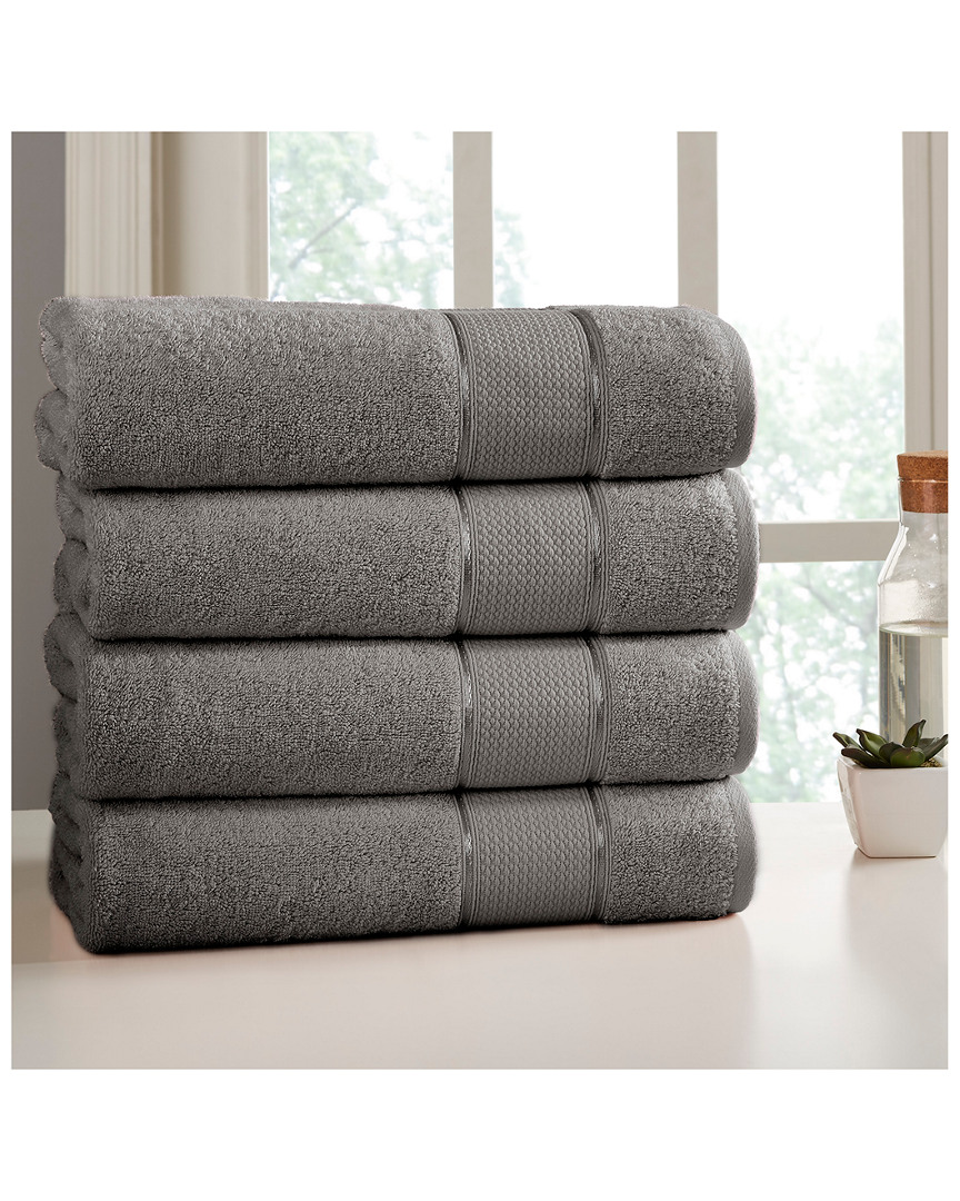 Shop Modern Threads Set Of 4 Spunloft Bath Sheets