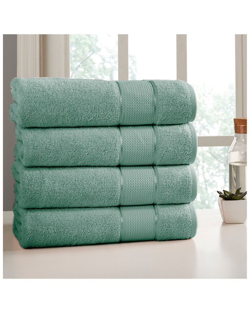 Modern Threads 4-pack Spunloft Bath Sheet