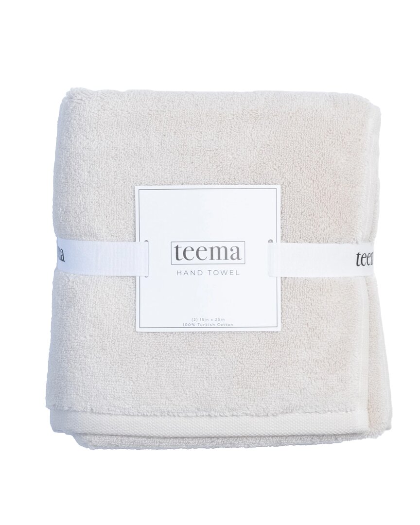 Teema Towels Luxe Set Of 2 Hand Towels