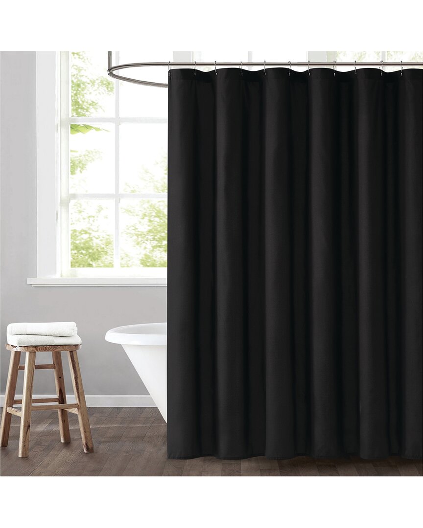 Truly Soft Everyday Shower Curtain In Black