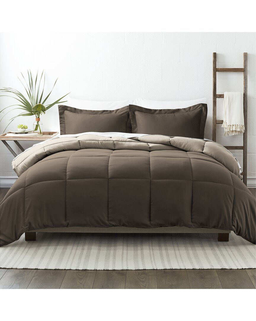 HOME COLLECTION HOME COLLECTION PREMIUM DOWN ALTERNATIVE REVERSIBLE COMFORTER SET