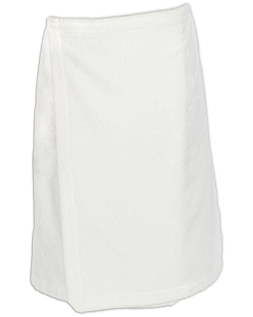 Linum Home Textiles Men's Terry Body Wrap In White