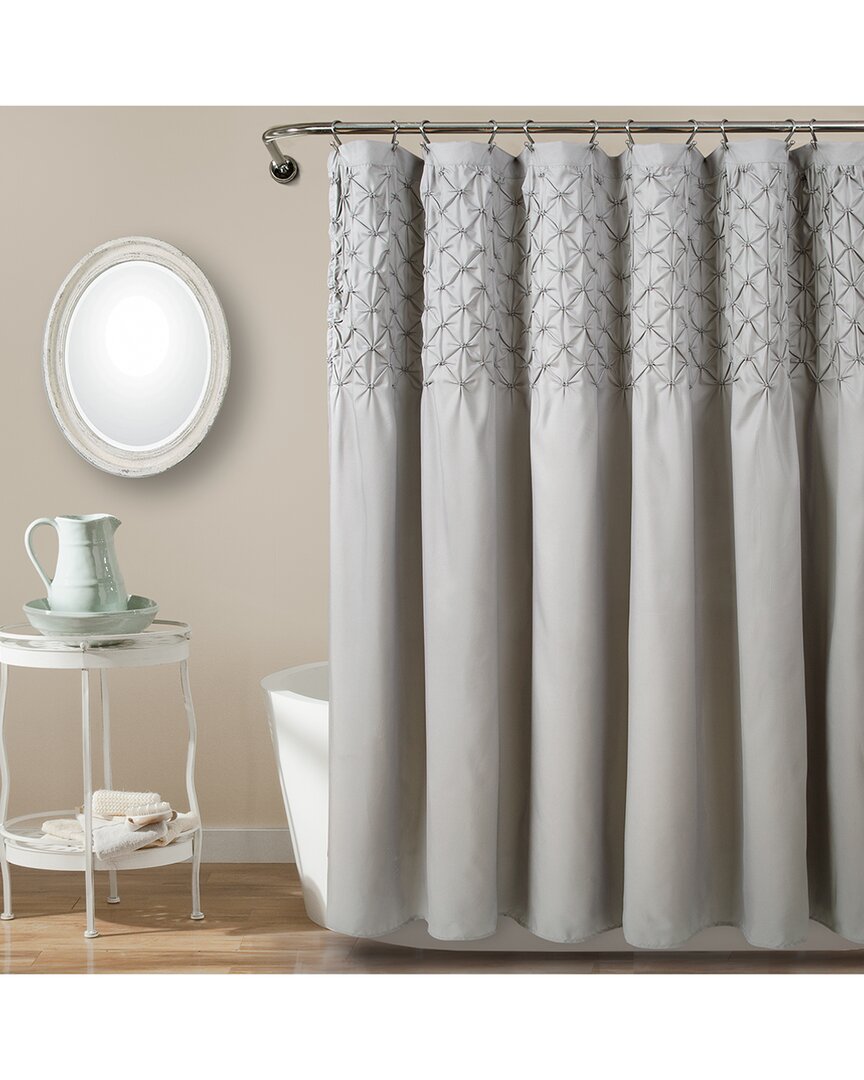 Shop Lush Decor Fashion Bayview Shower Curtain In Gray