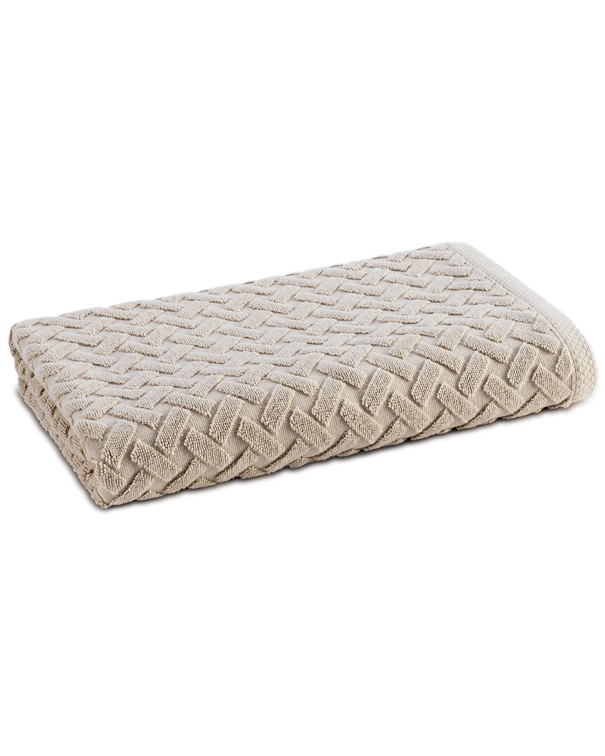 Christy Trellis Collection Set Of 12 Towels - Oak In Neutral