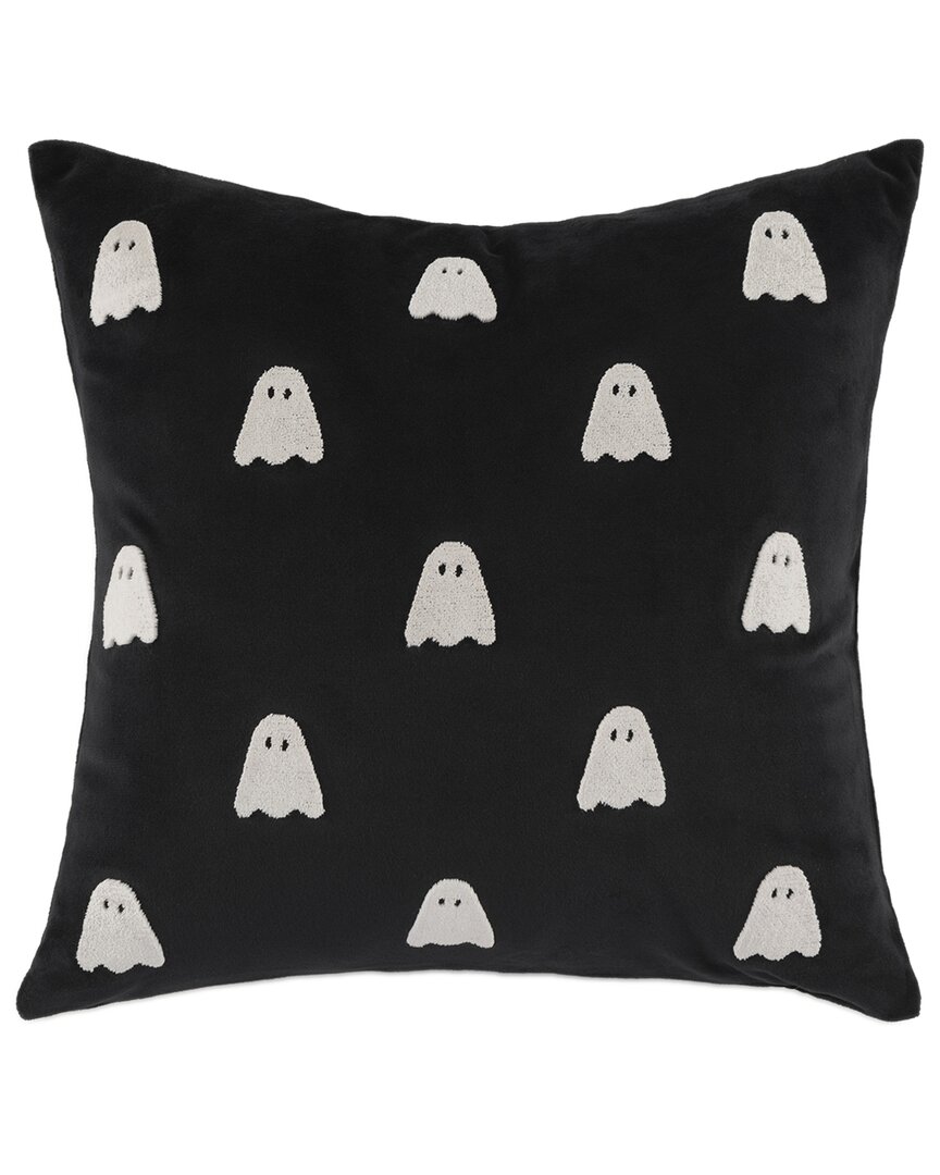Shiraleah Ghosts Pillow In Black