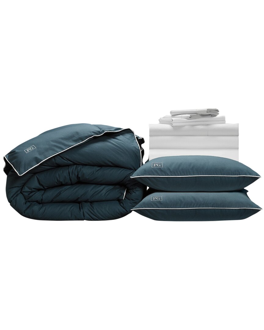 PILLOW GUY PILLOW GUY LUXE SOFT & SMOOTH 100% TENCEL, DOWN-ALTERNATIVE PERFECT BEDDING BUNDLE