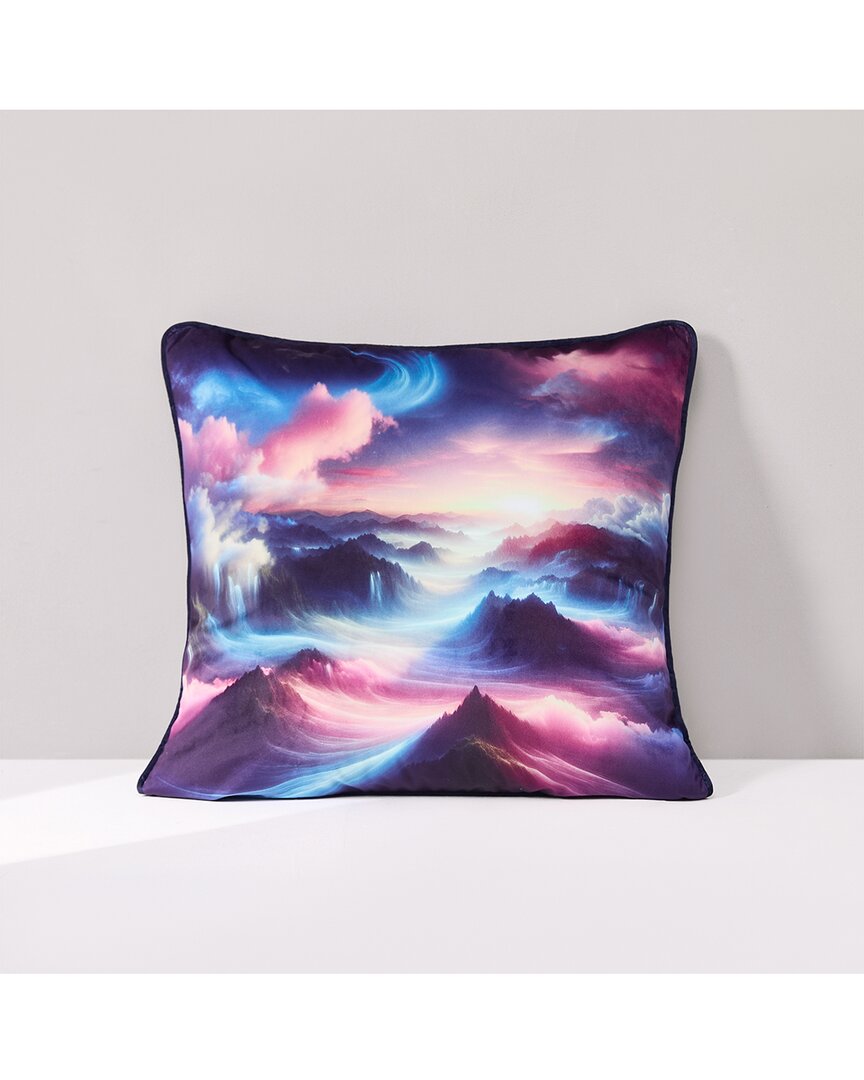 Lush Decor Lush Décor Mesmeric Mountains Decorative Pillow In Multi