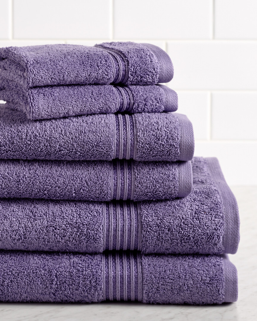 Superior Solid Soft 6pc Absorbent Towel Set