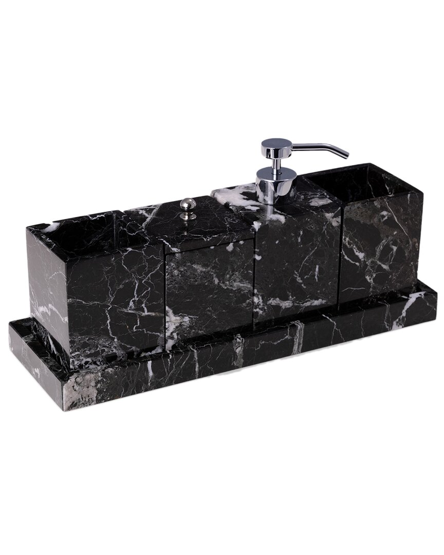 Bey-berk Atticus Bath Set In Black