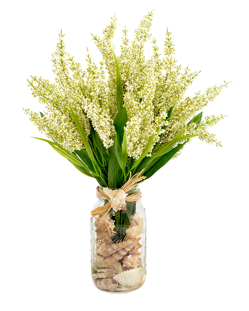 Creative Displays White Heather Floral Arrangement