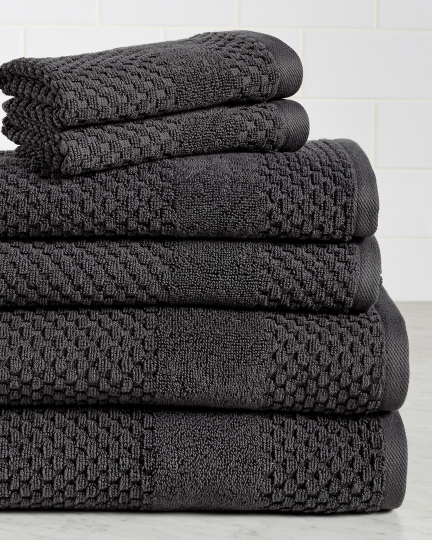 Chortex Honeycomb 6pc Towel Set