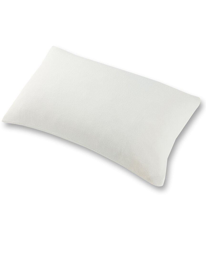 All-in-one Repreve Recycled Soft Terry Sleep Pillow In White